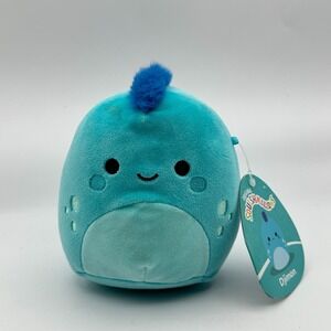 Squishmallows Djimon The Iguana Blue‎ Hair Soft Plush Stuffed Toy Reptile Lover